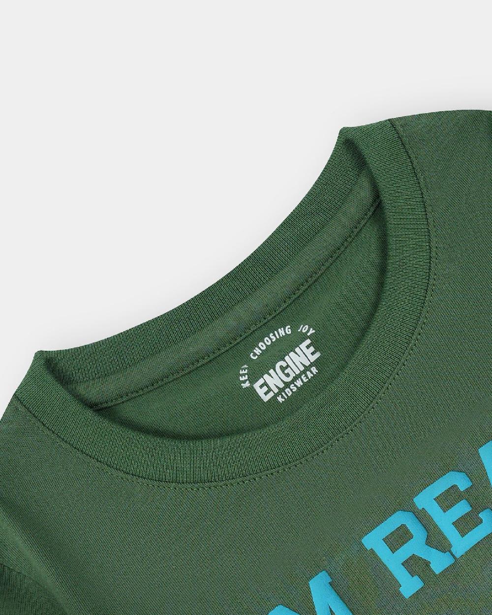 Engine Boys T Shirt VTT209-2YR-GRN
