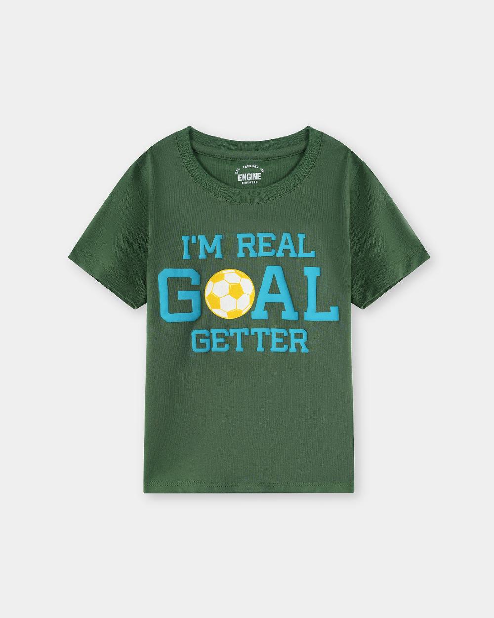 engine Boys T Shirt VTT209-2YR-GRN