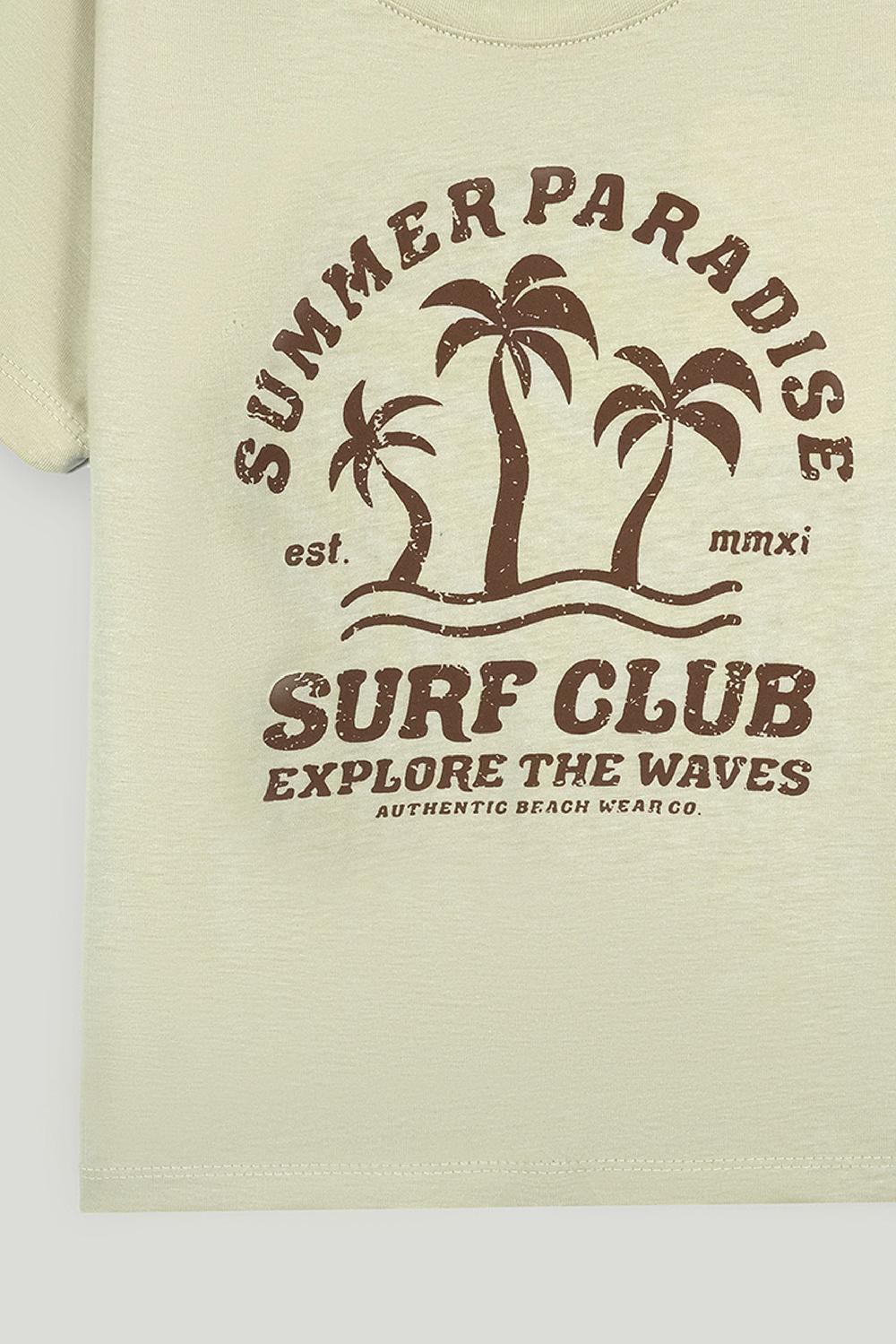 Engine Boys T Shirt VTT211-T04-BGE