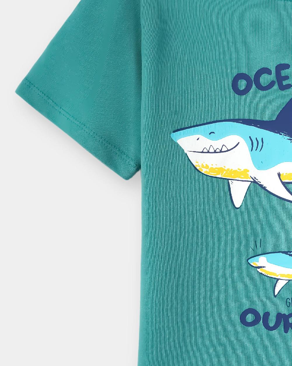 Engine Boys T Shirt VTT214-2YR-TEL