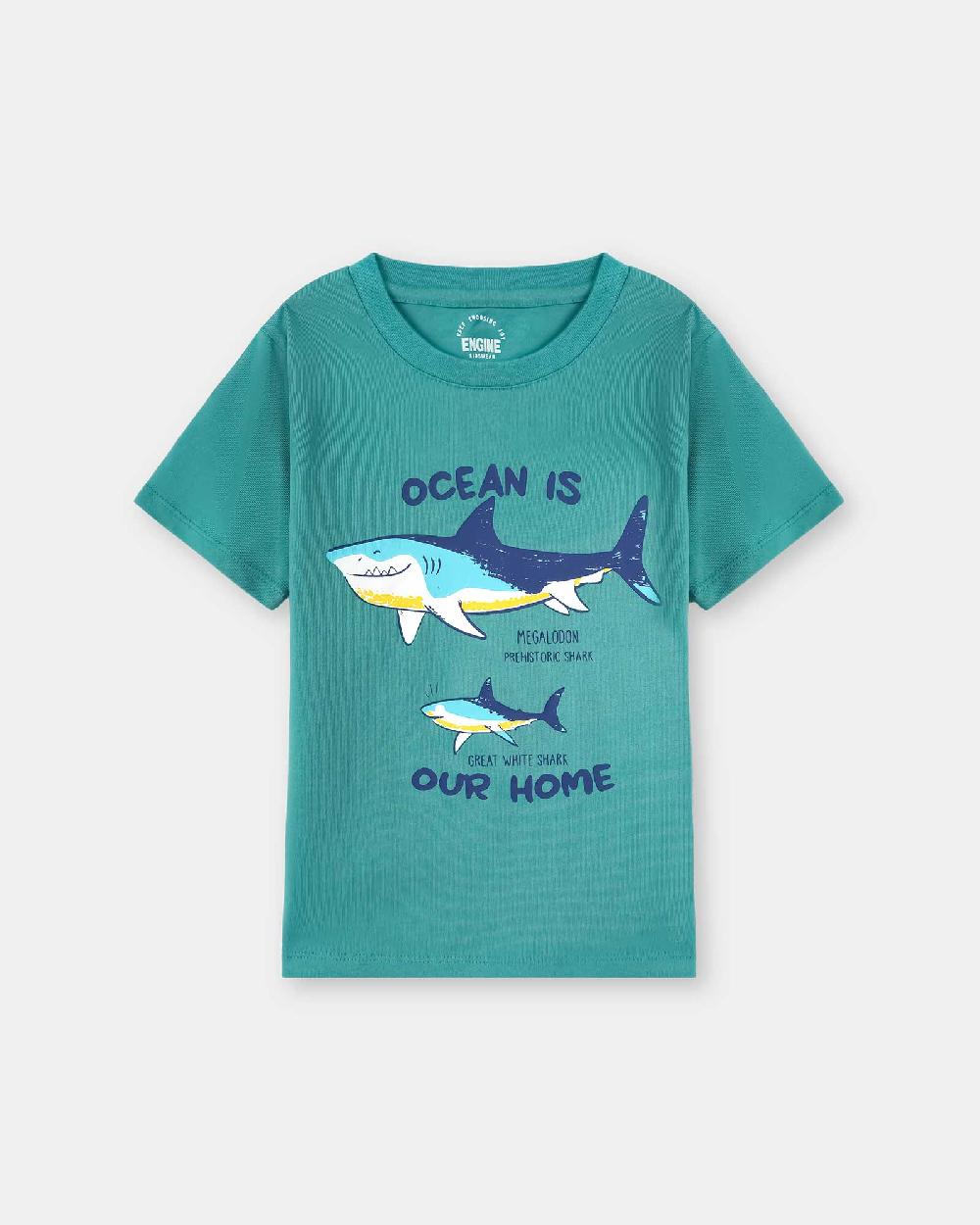 engine Boys T Shirt VTT214-2YR-TEL