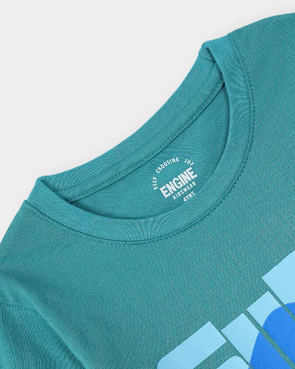 Engine Boys T Shirt VTT216-2YR-TEL