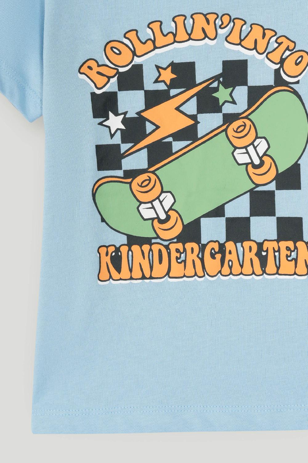 Engine Boys T Shirt VTT218-2YR-LBL