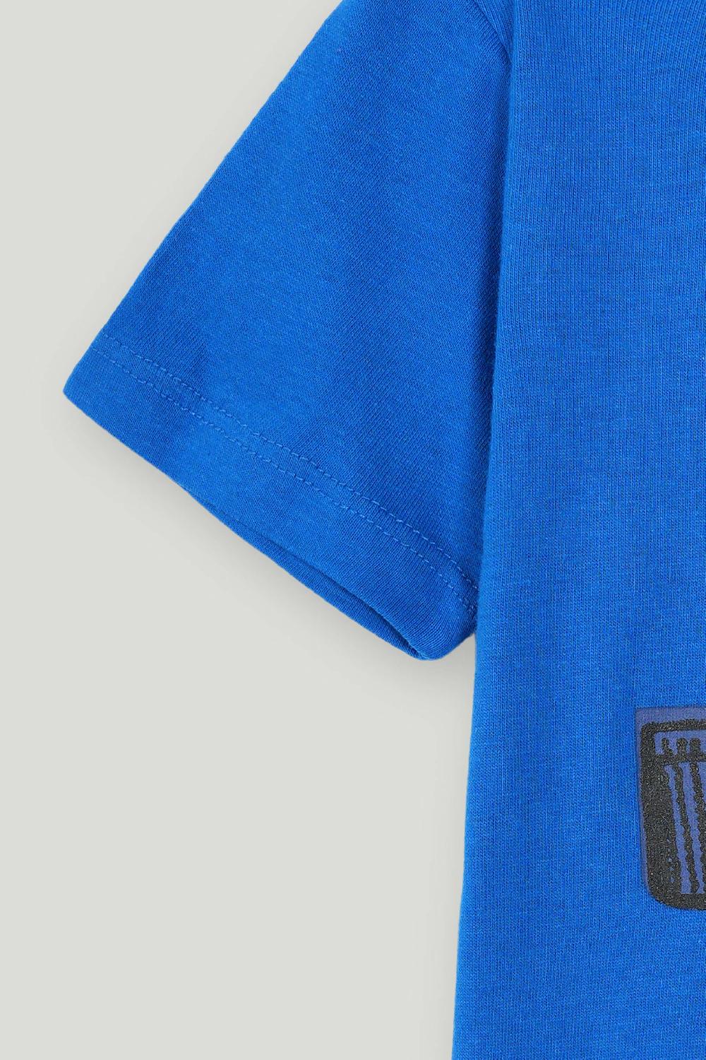 Engine Boys T Shirt VTT219-2YR-BLU