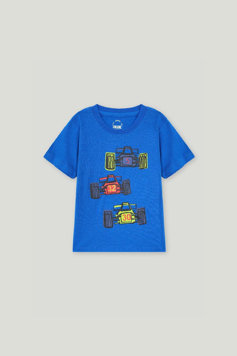 engine Boys T Shirt VTT219-2YR-BLU