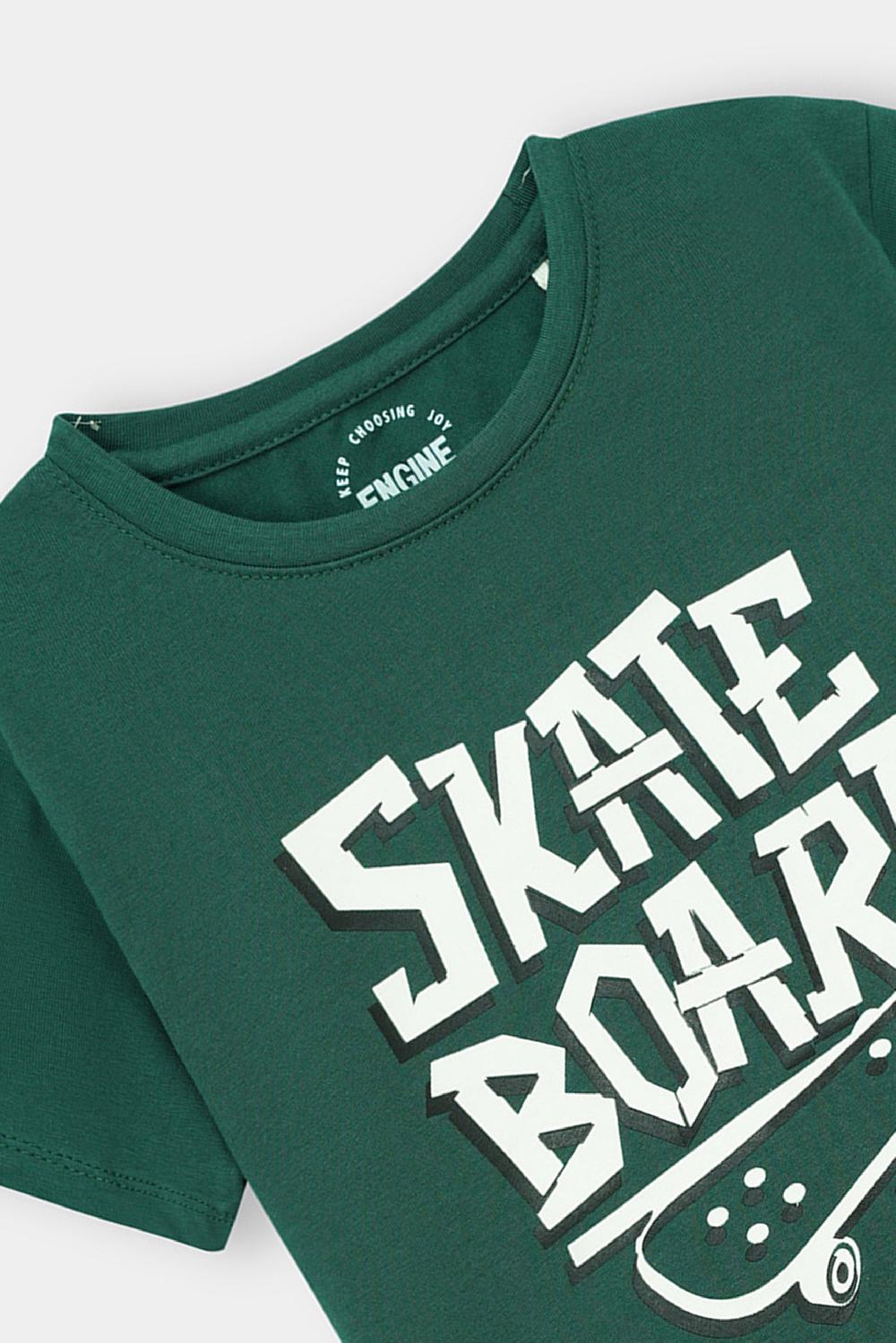 Engine Boys T Shirt VTT223-2YR-GRN