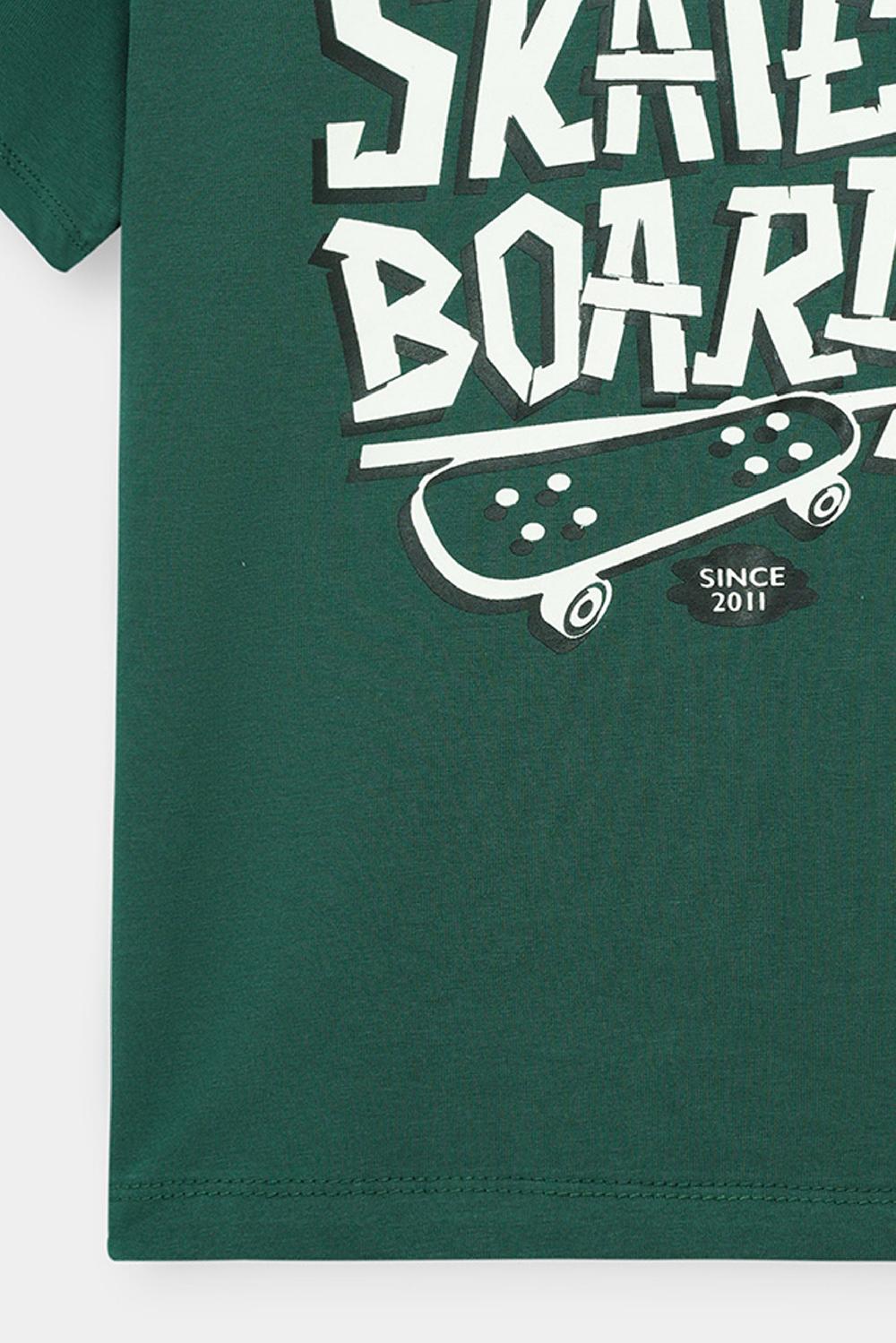 Engine Boys T Shirt VTT223-2YR-GRN