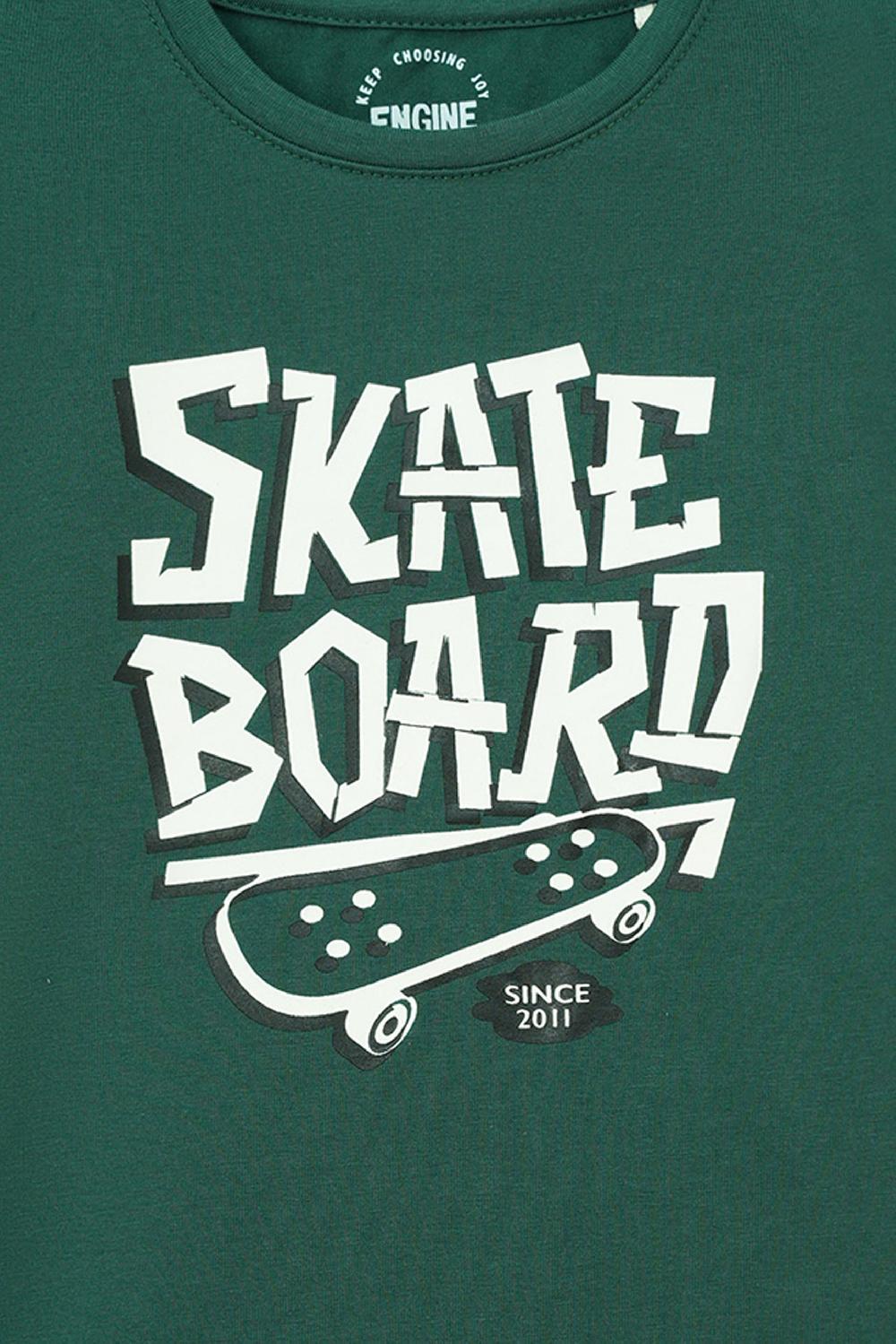 Engine Boys T Shirt VTT223-2YR-GRN