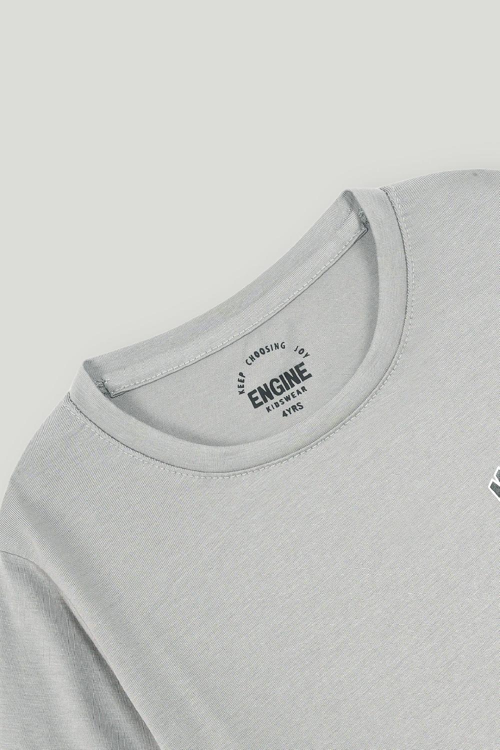 Engine Boys T Shirt VTT227-2YR-GRY