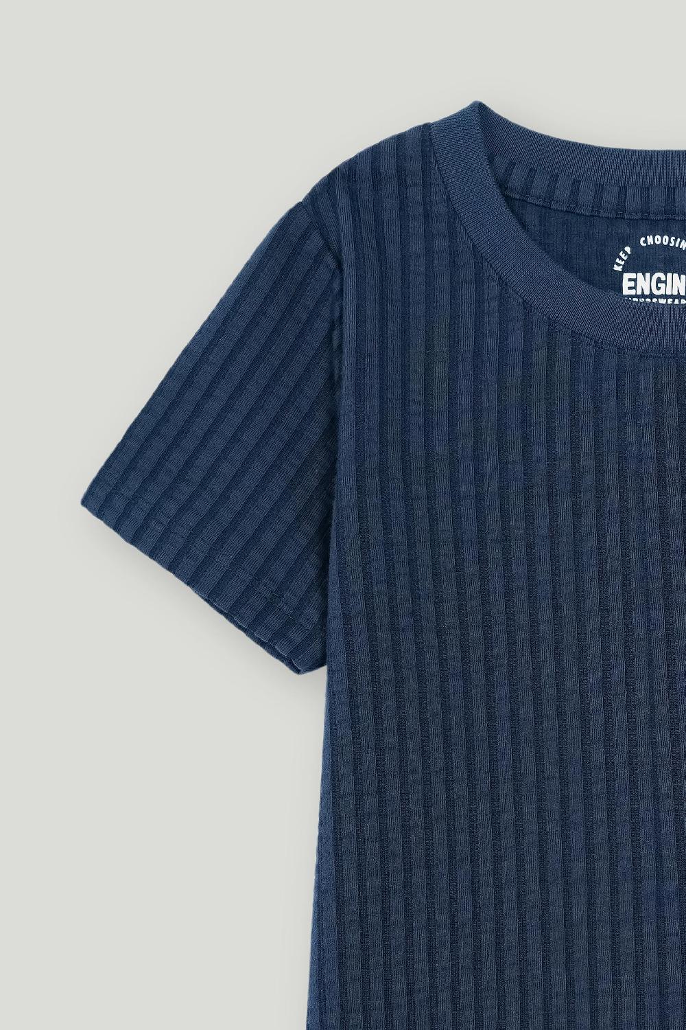 Engine Boys T Shirt VTT228-2YR-NVY