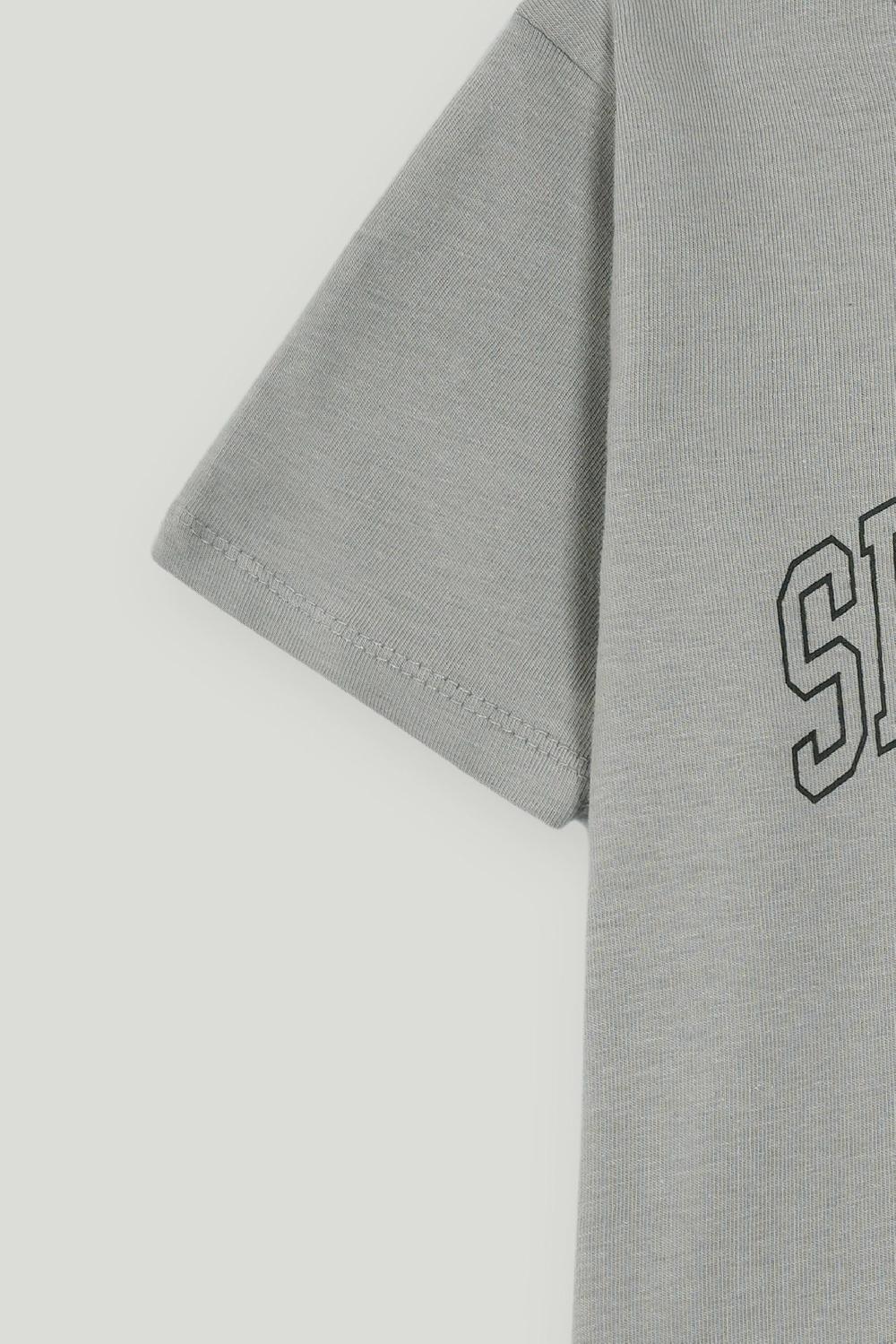 Engine Boys T Shirt VTT229-2YR-GRY