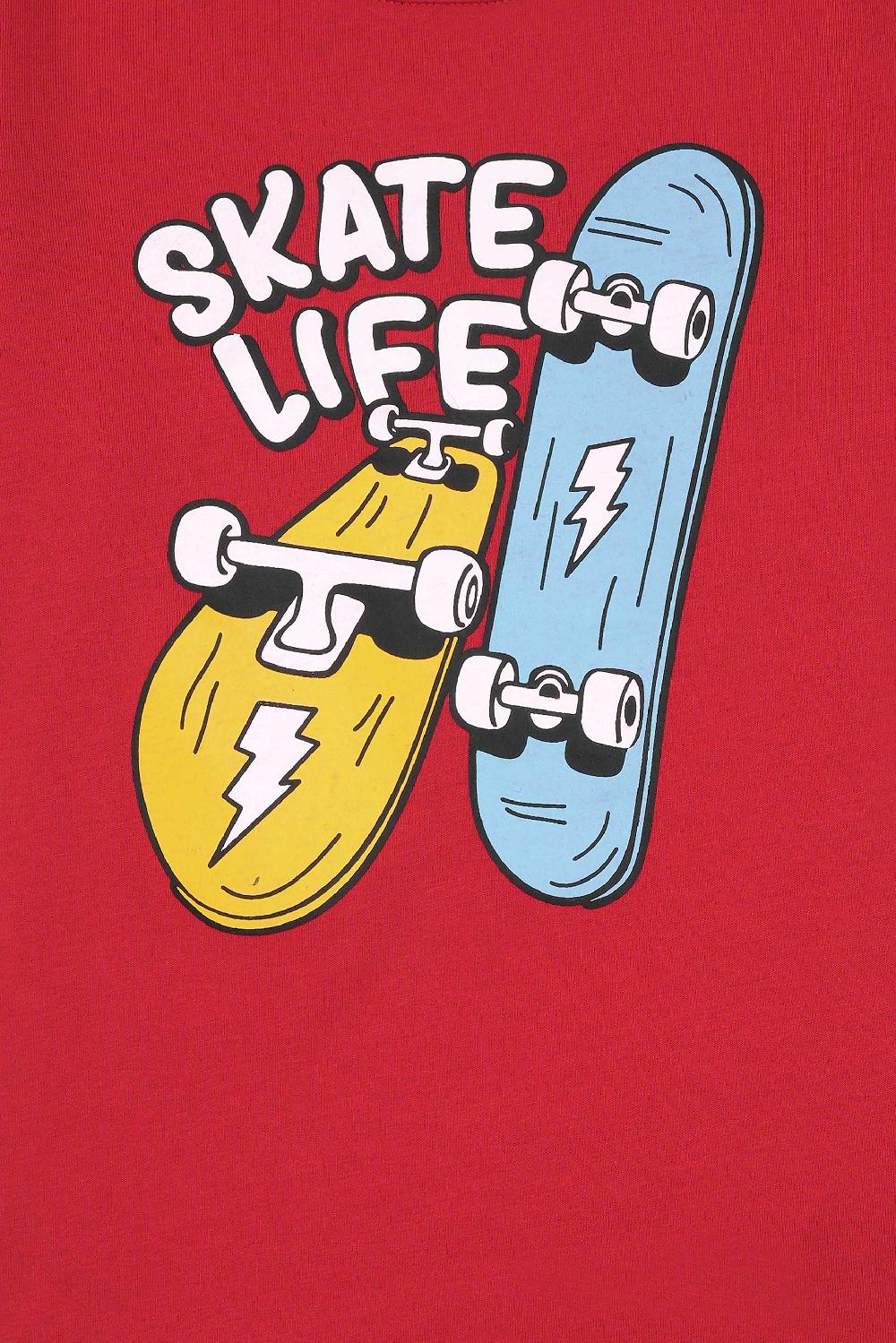 Engine Boys T Shirt VTT230-2YR-RED