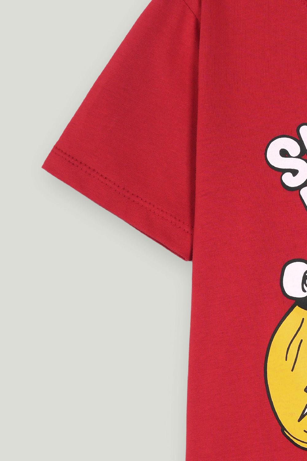 Engine Boys T Shirt VTT230-2YR-RED