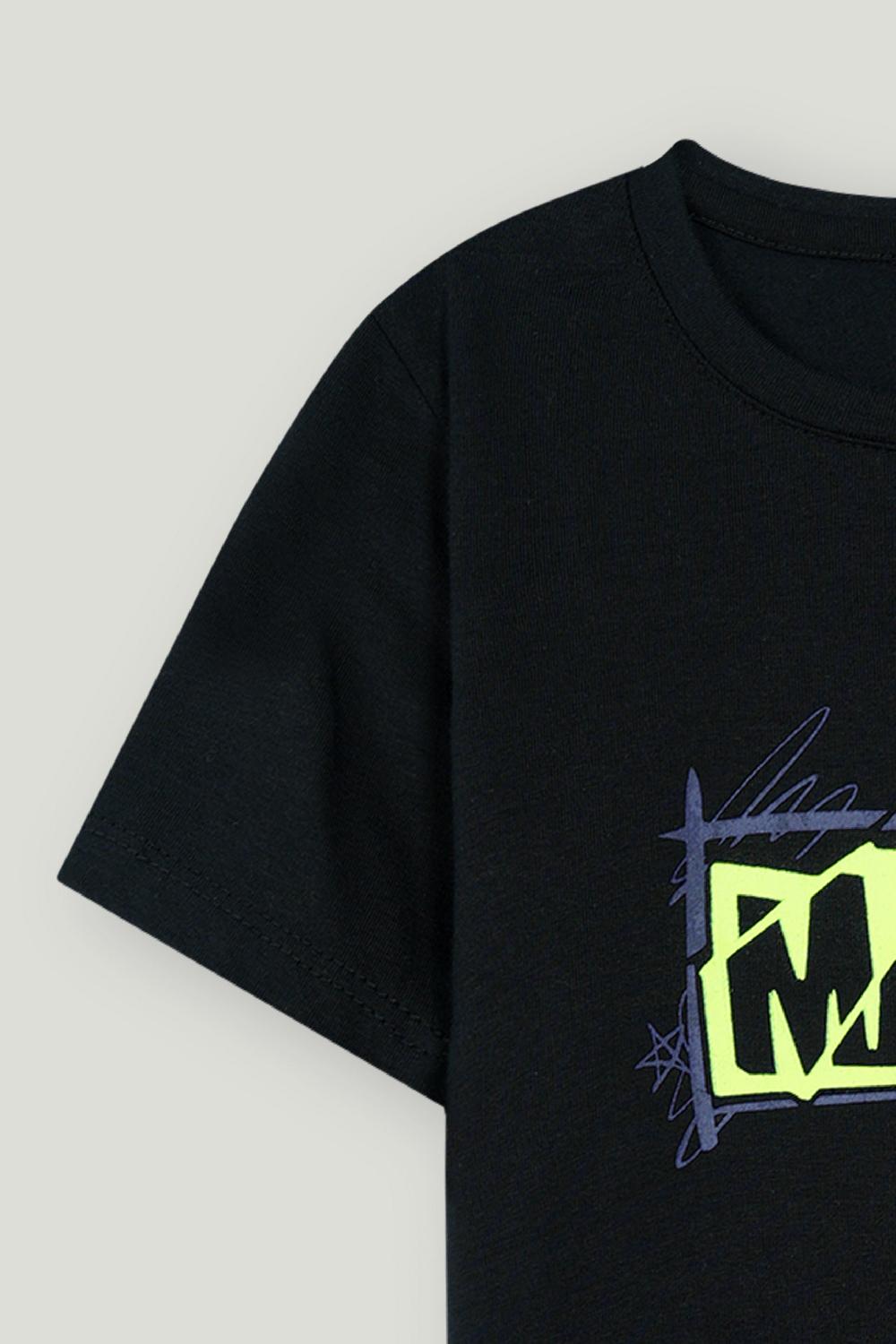 Engine Boys T Shirt VTT231-2YR-BLK