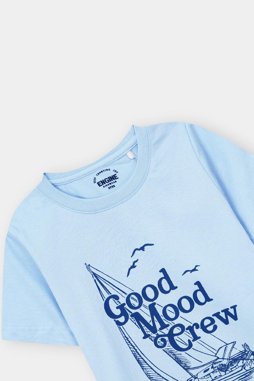 Engine Boys T Shirt VTT235-4YR-SKB