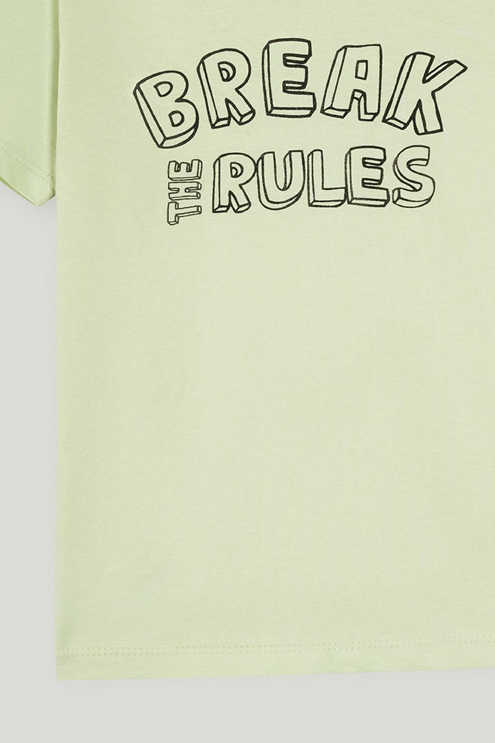 Engine Boys T Shirt VTT237-2YR-LGR