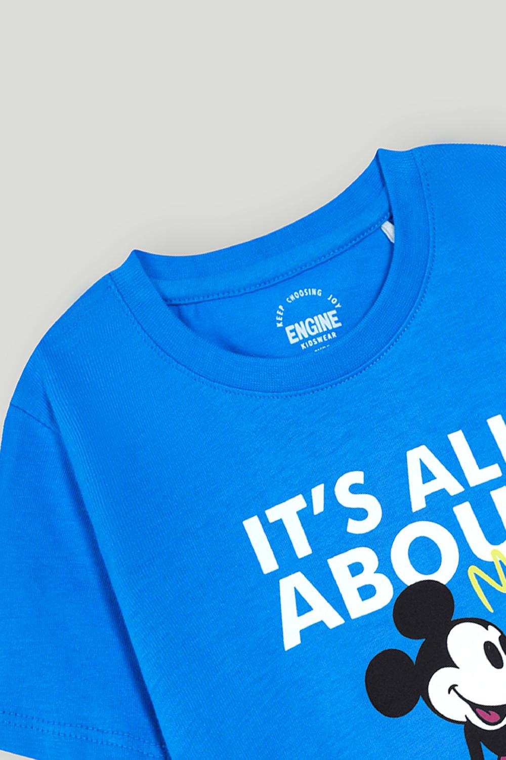 Engine Boys T Shirt VTT241-2YR-BLU