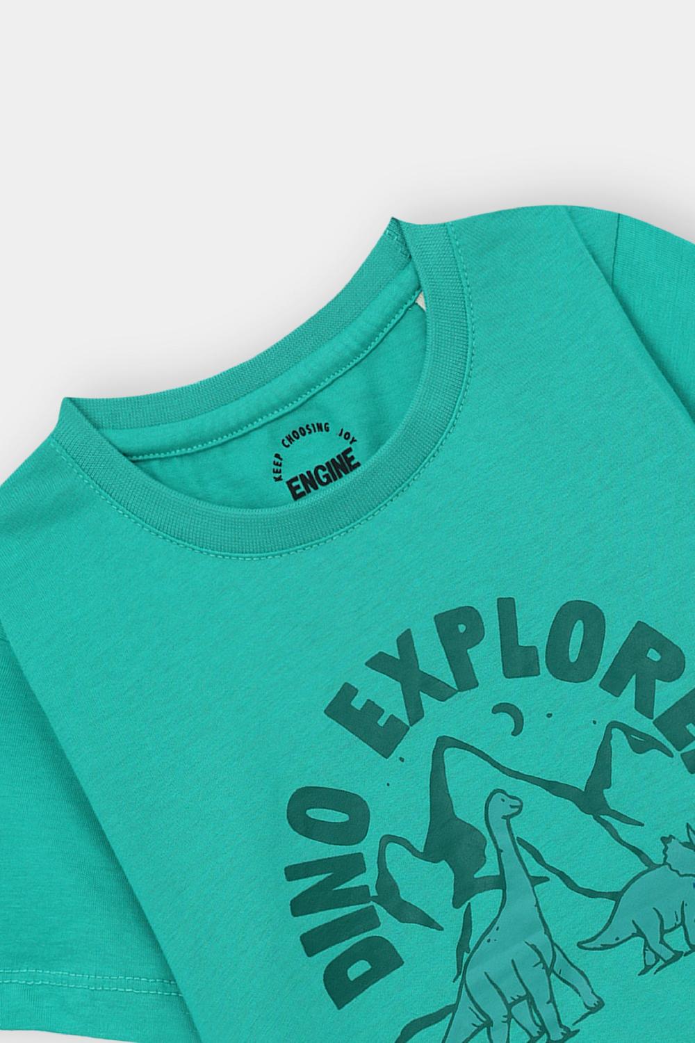 Engine Boys T Shirt VTT250-2YR-TRQ