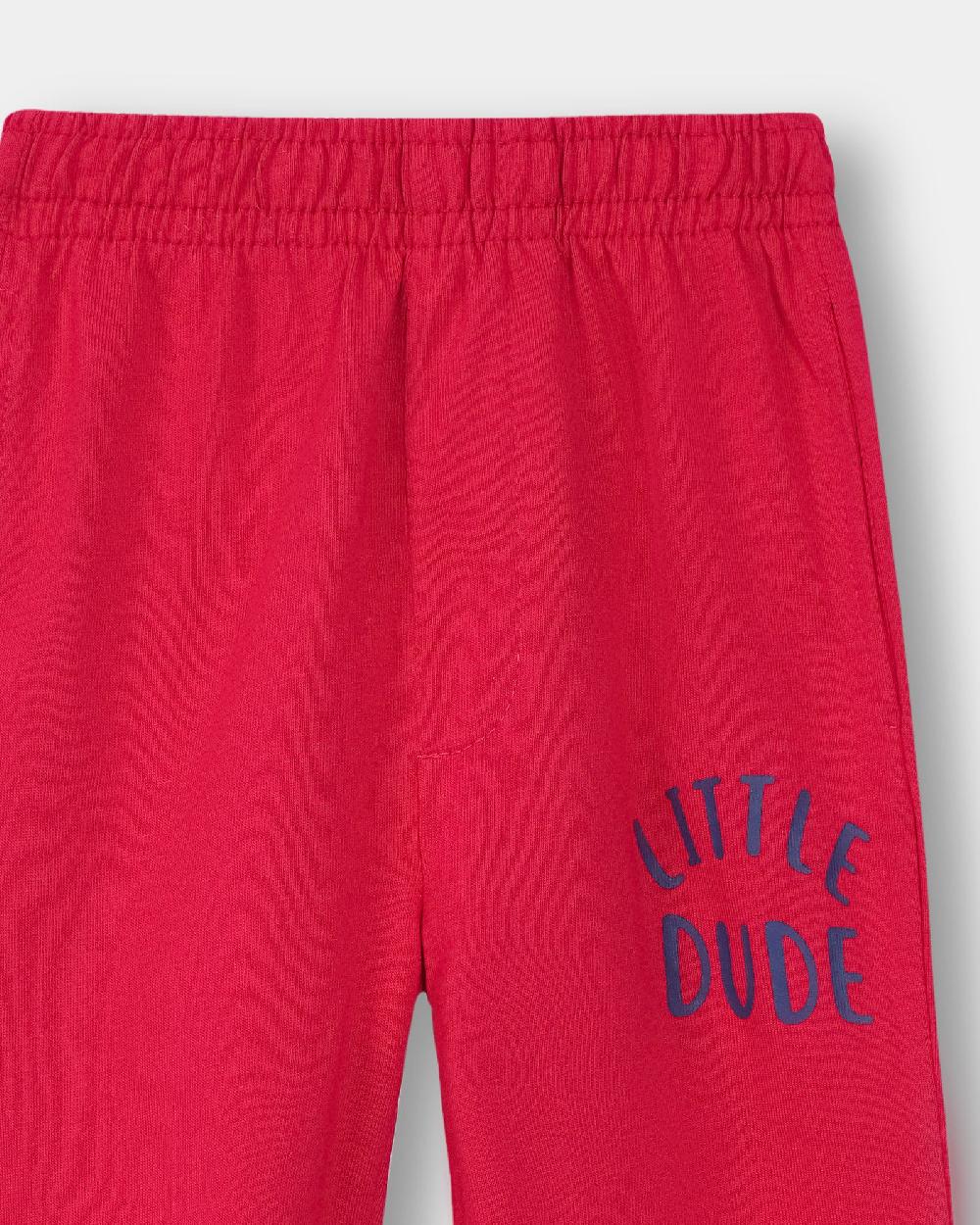 Engine Boys Trouser IU4015-I02-RED