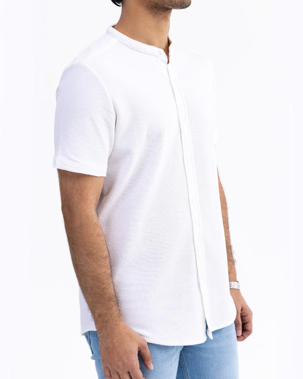 Engine Button Down FT5007-00L-OWT