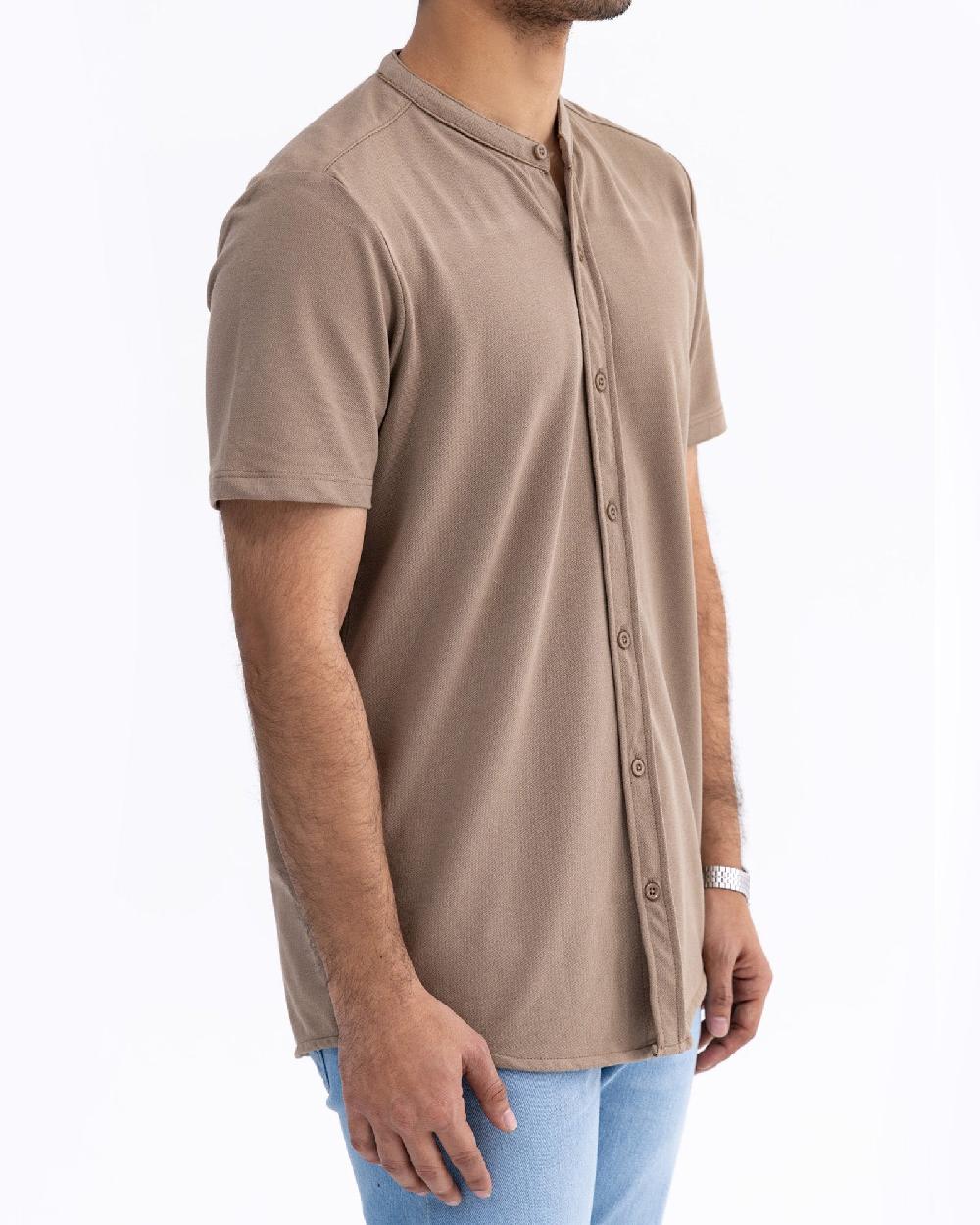Engine Button Down FT5007-00S-SND