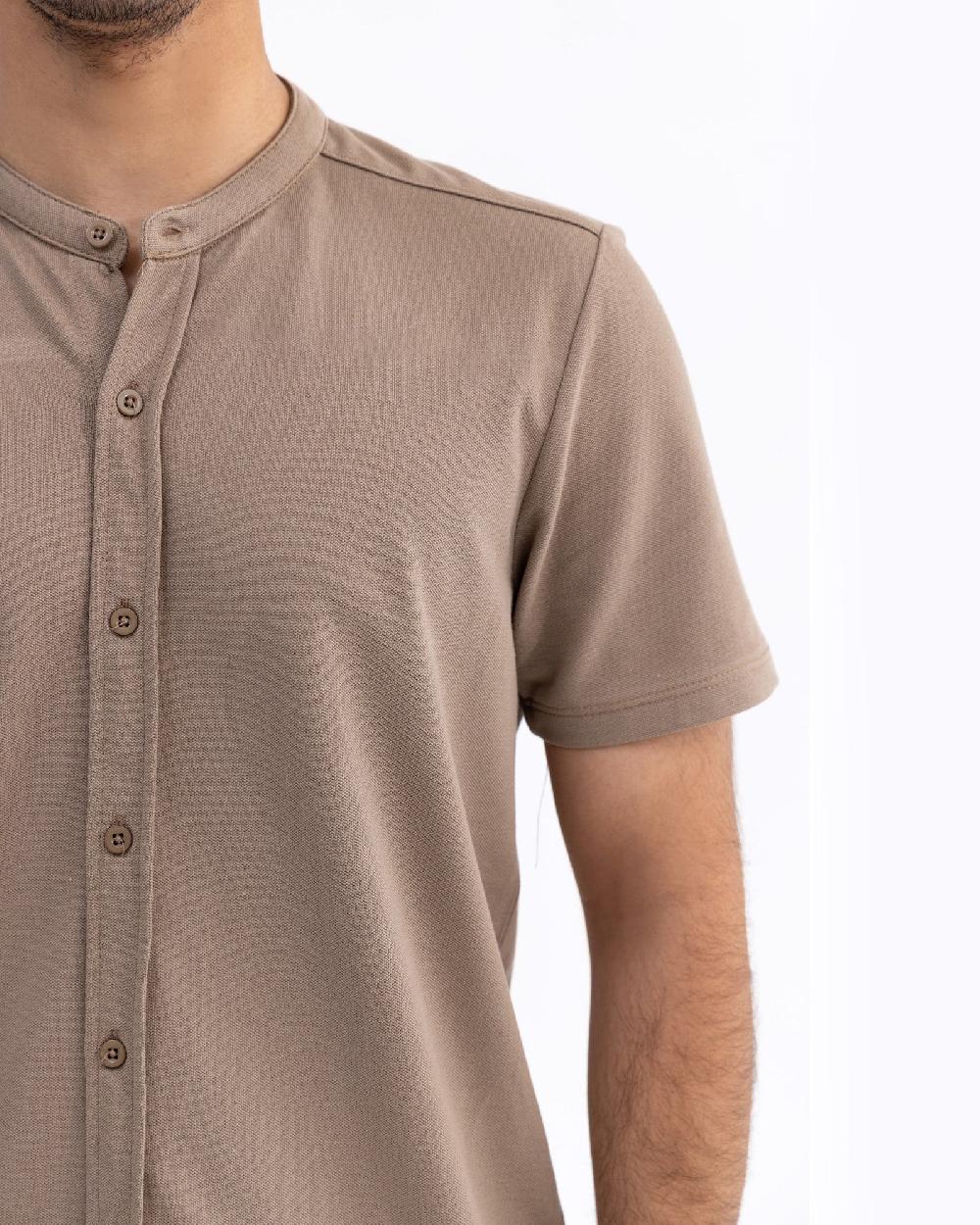 Engine Button Down FT5007-00S-SND