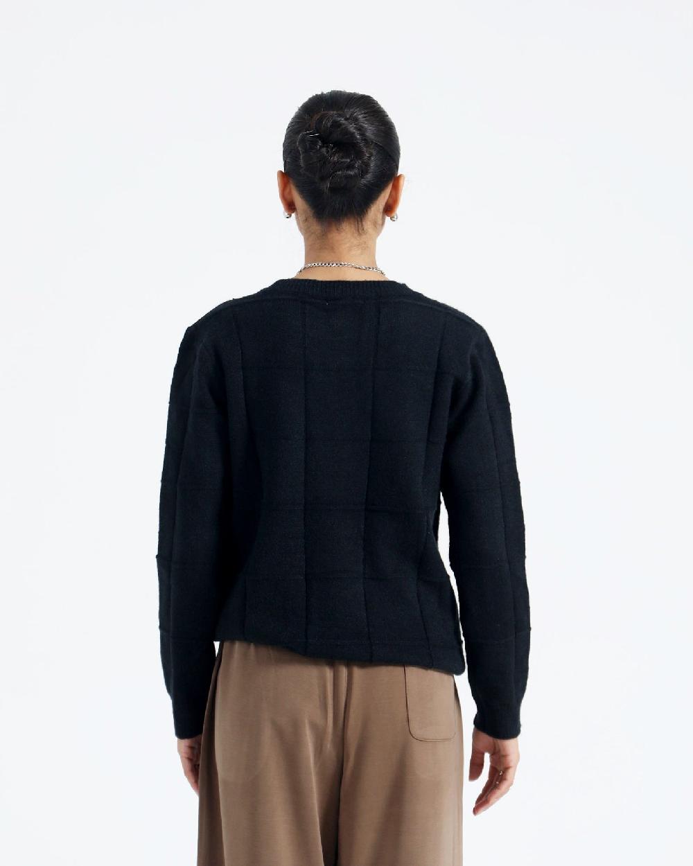 Engine Crew Neck Sweater LX4013-00L-BLK