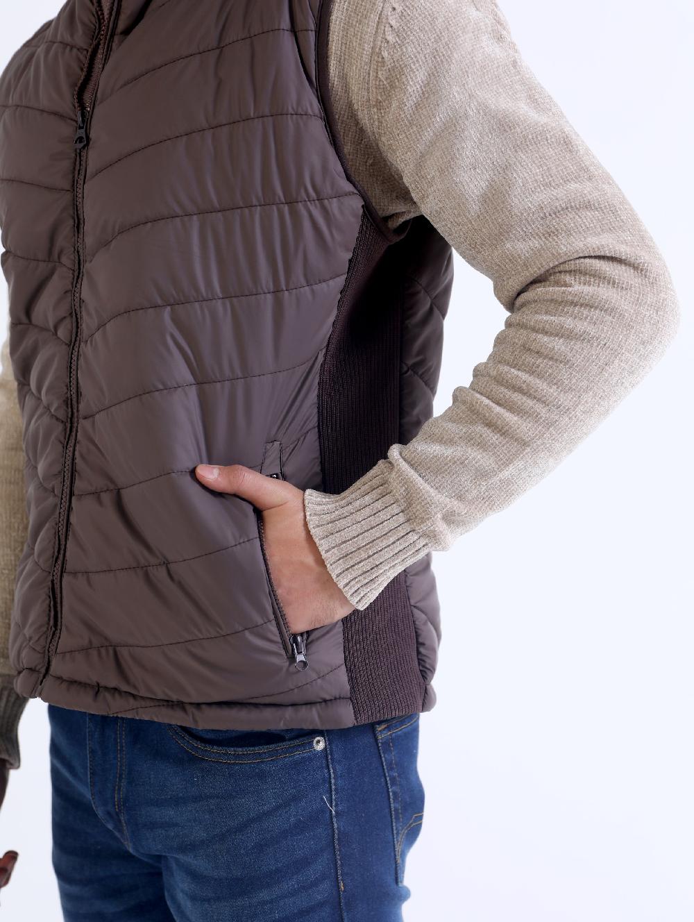 Engine Gilets Jacket MJ4002-00L-BRN