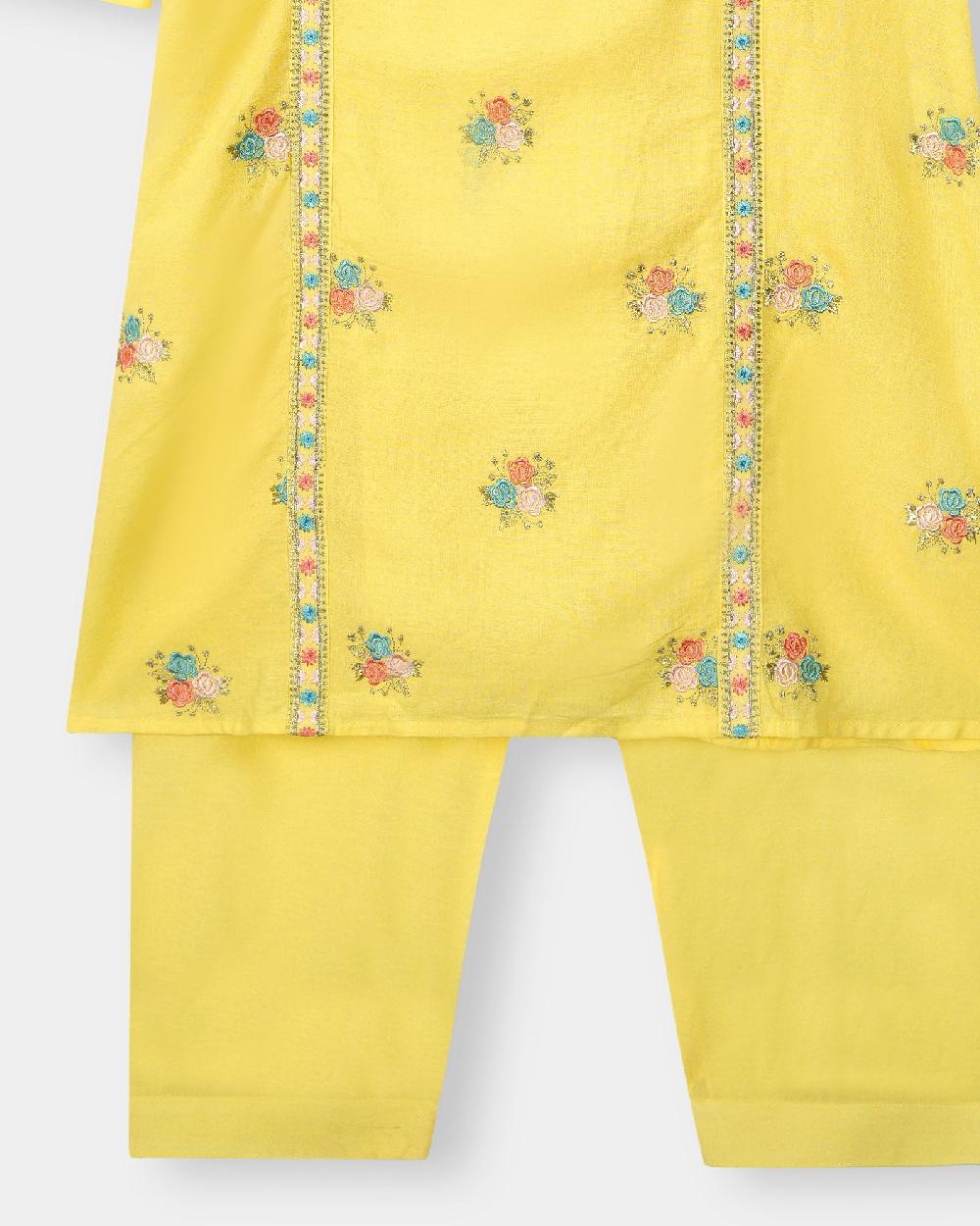 Engine Girls 2Pc Suit EKS020-506-YEL