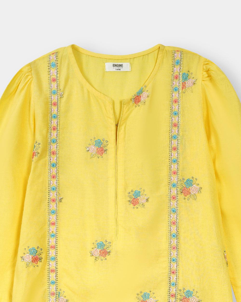 Engine Girls 2Pc Suit EKS020-506-YEL