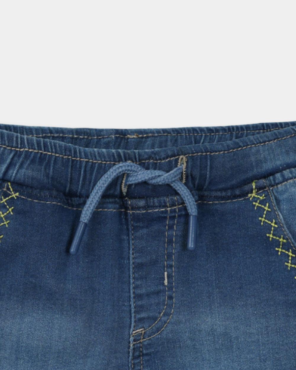 Engine Girls Denim Shorts TO4014-2YR-LBL