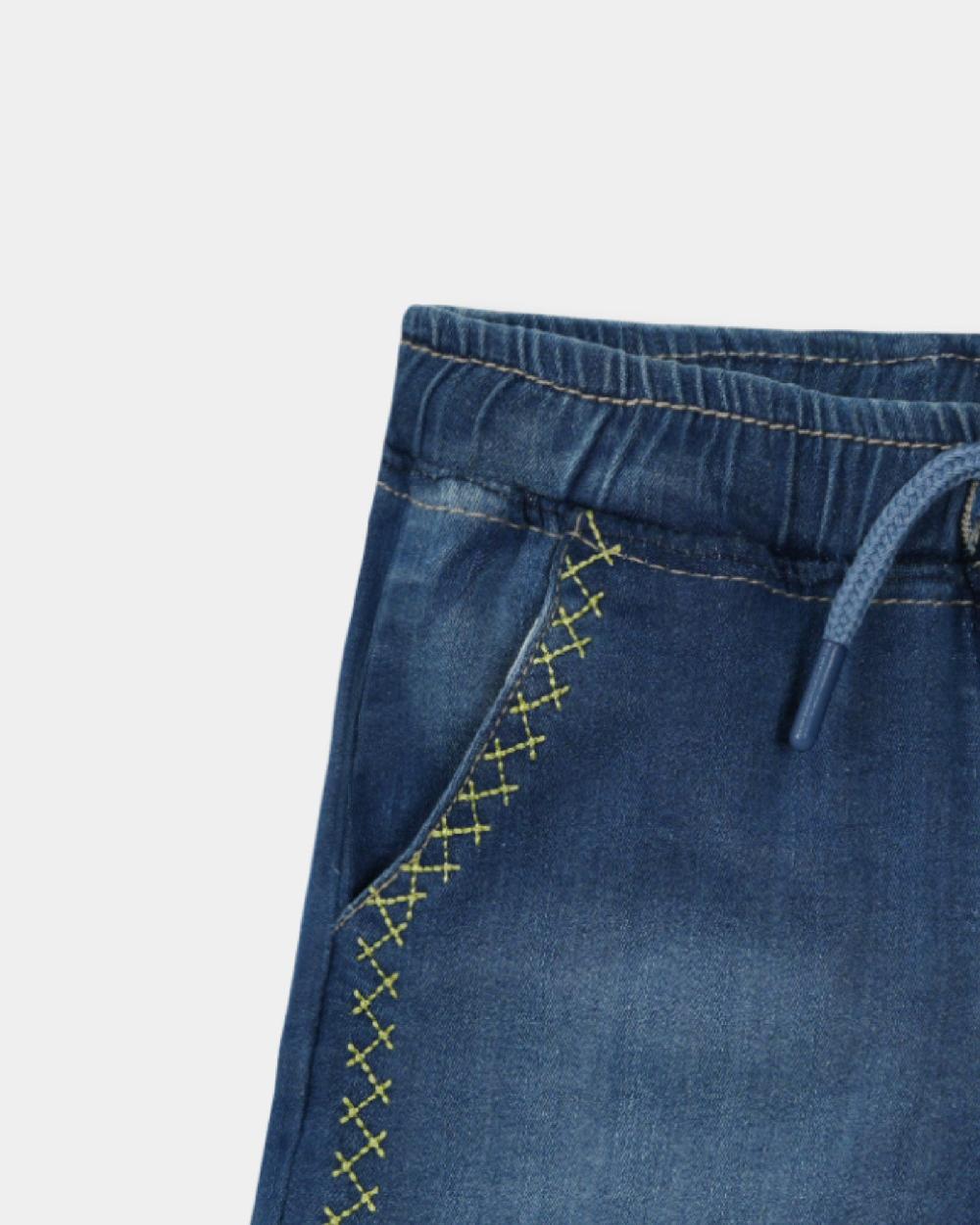 Engine Girls Denim Shorts TO4014-2YR-LBL