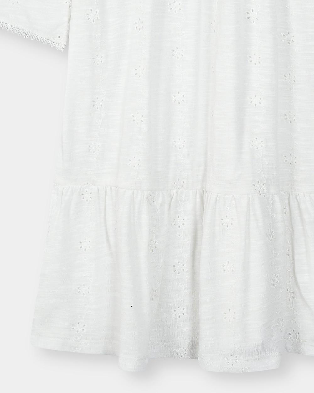 Engine Girls Dress KT5039-506-WHT