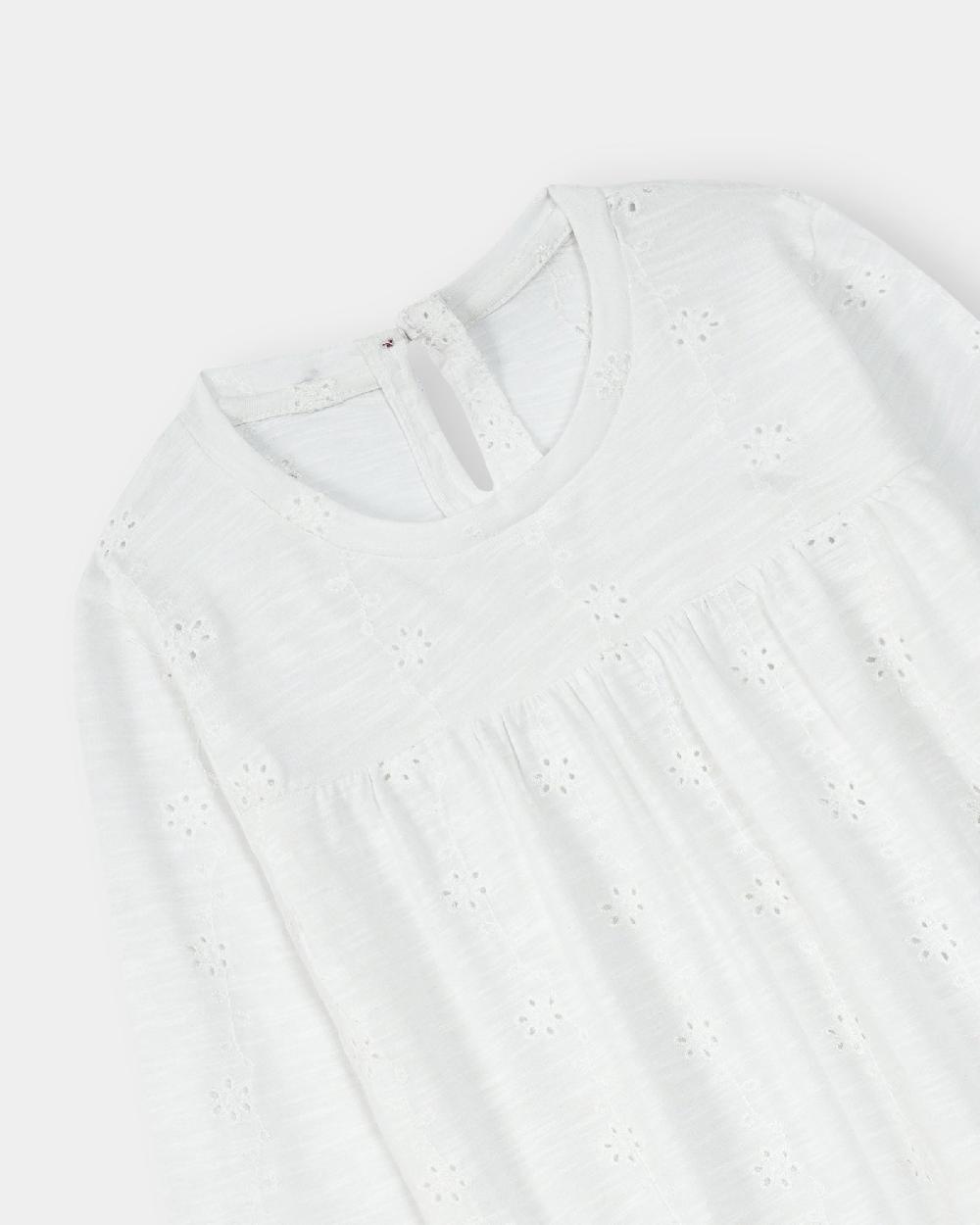 Engine Girls Dress KT5039-506-WHT