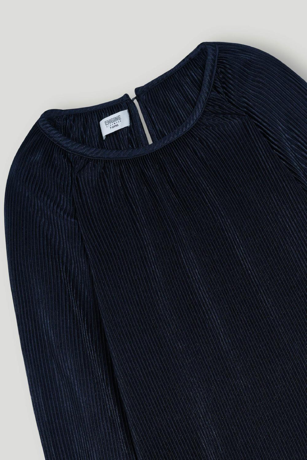 Engine Girls Dress KW5019-K02-NVY