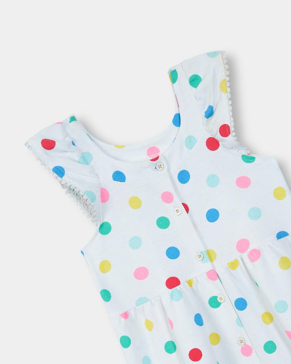 Engine Girls Dress TT4070-2YR-WHT