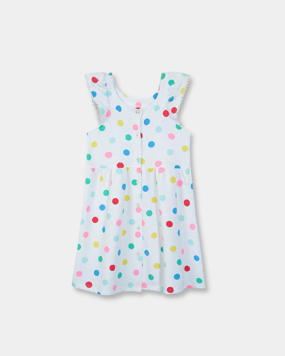 engine Girls Dress TT4070-2YR-WHT