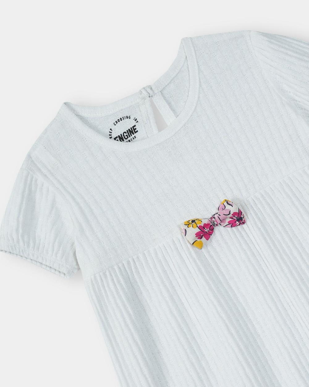 Engine Girls Dress TT5042-3YR-WHT