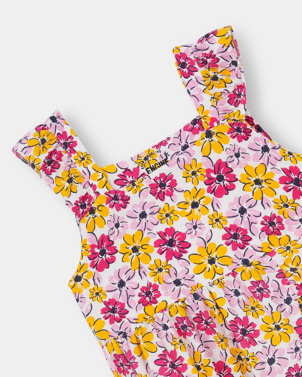 Engine Girls Dress TT5044-2YR-WHT