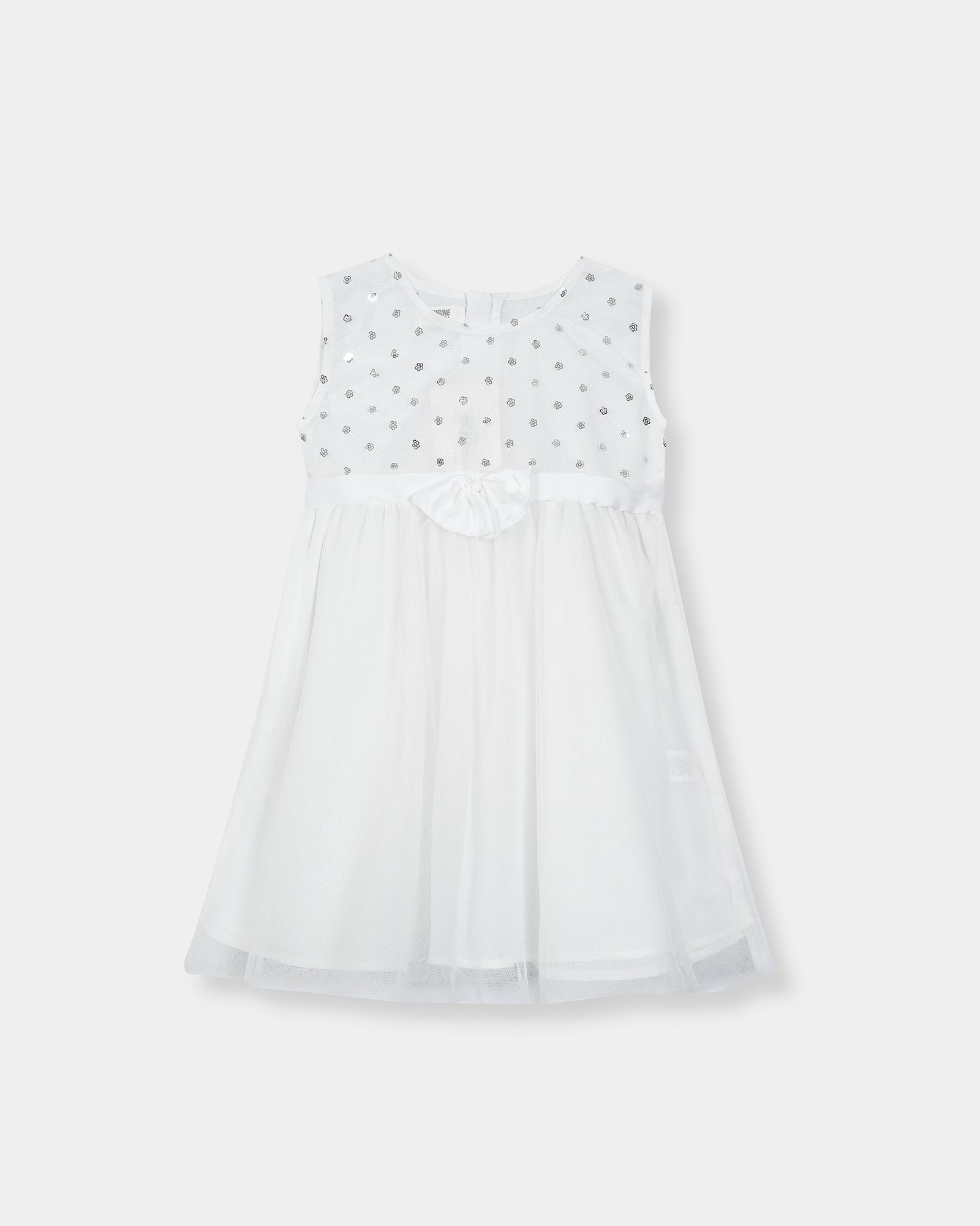engine Girls Dress TW5005-2YR-WHT