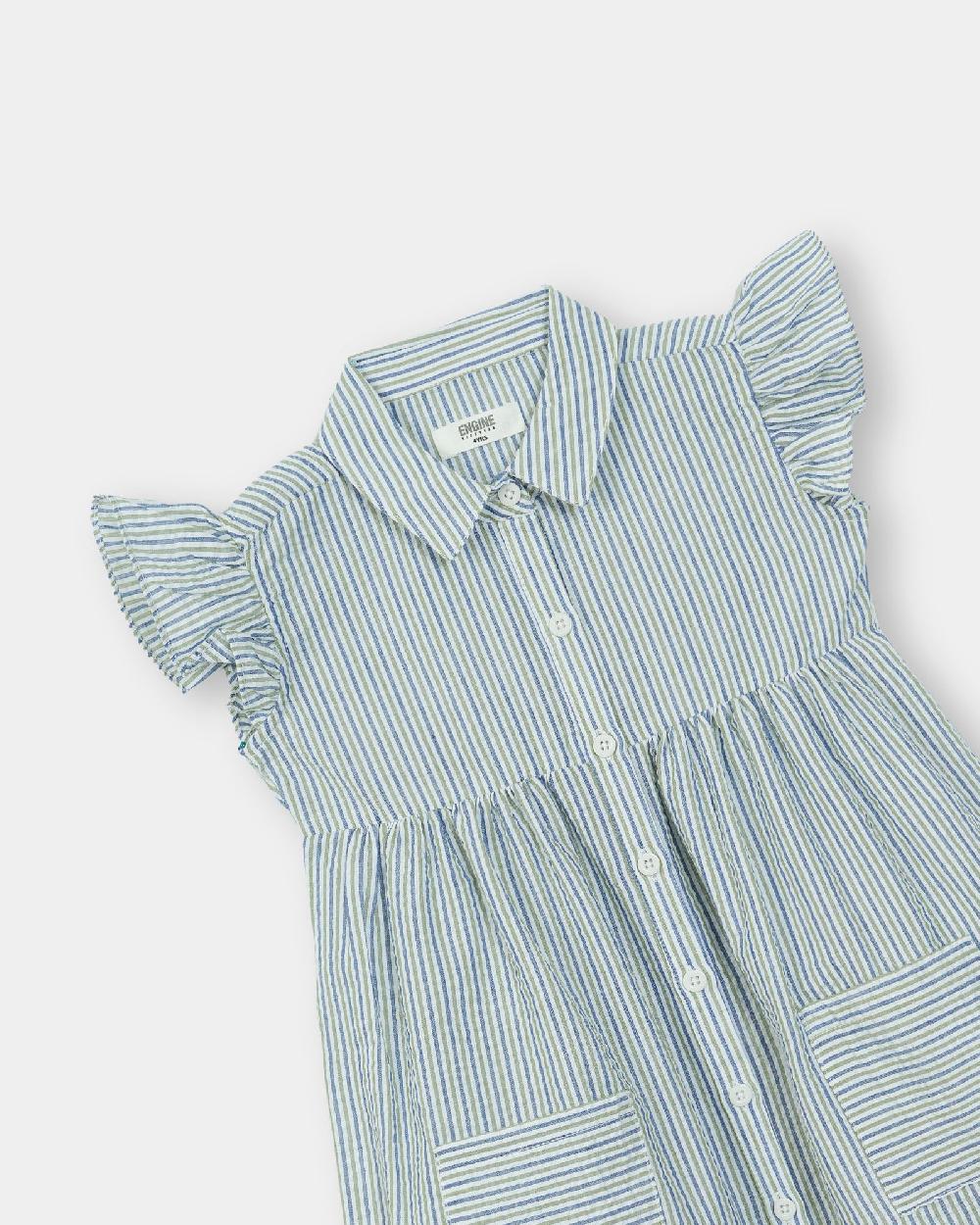 Engine Girls Dress TW5008-3YR-WHT