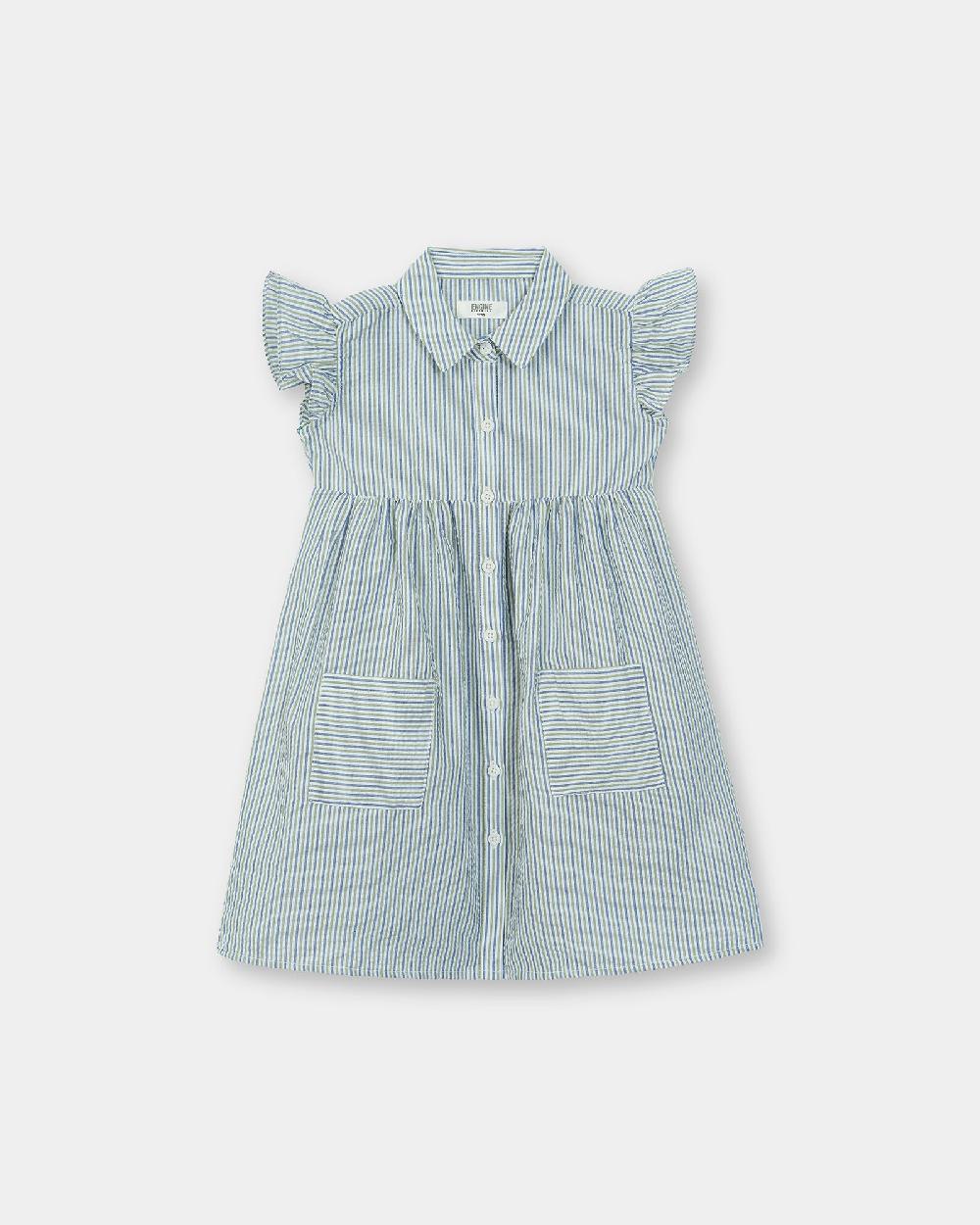 engine Girls Dress TW5008-3YR-WHT