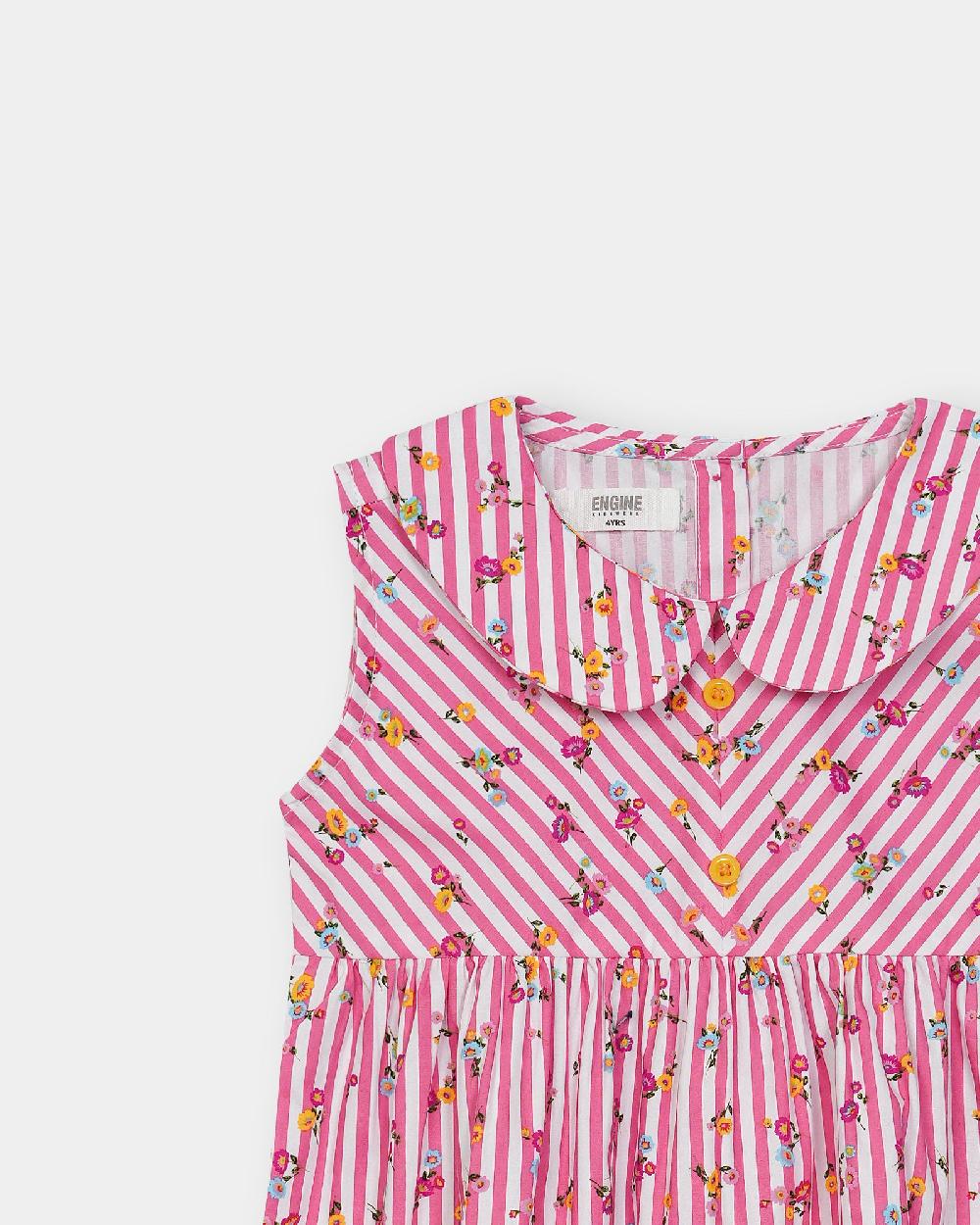 Engine Girls Dress TW5013-2YR-PNK