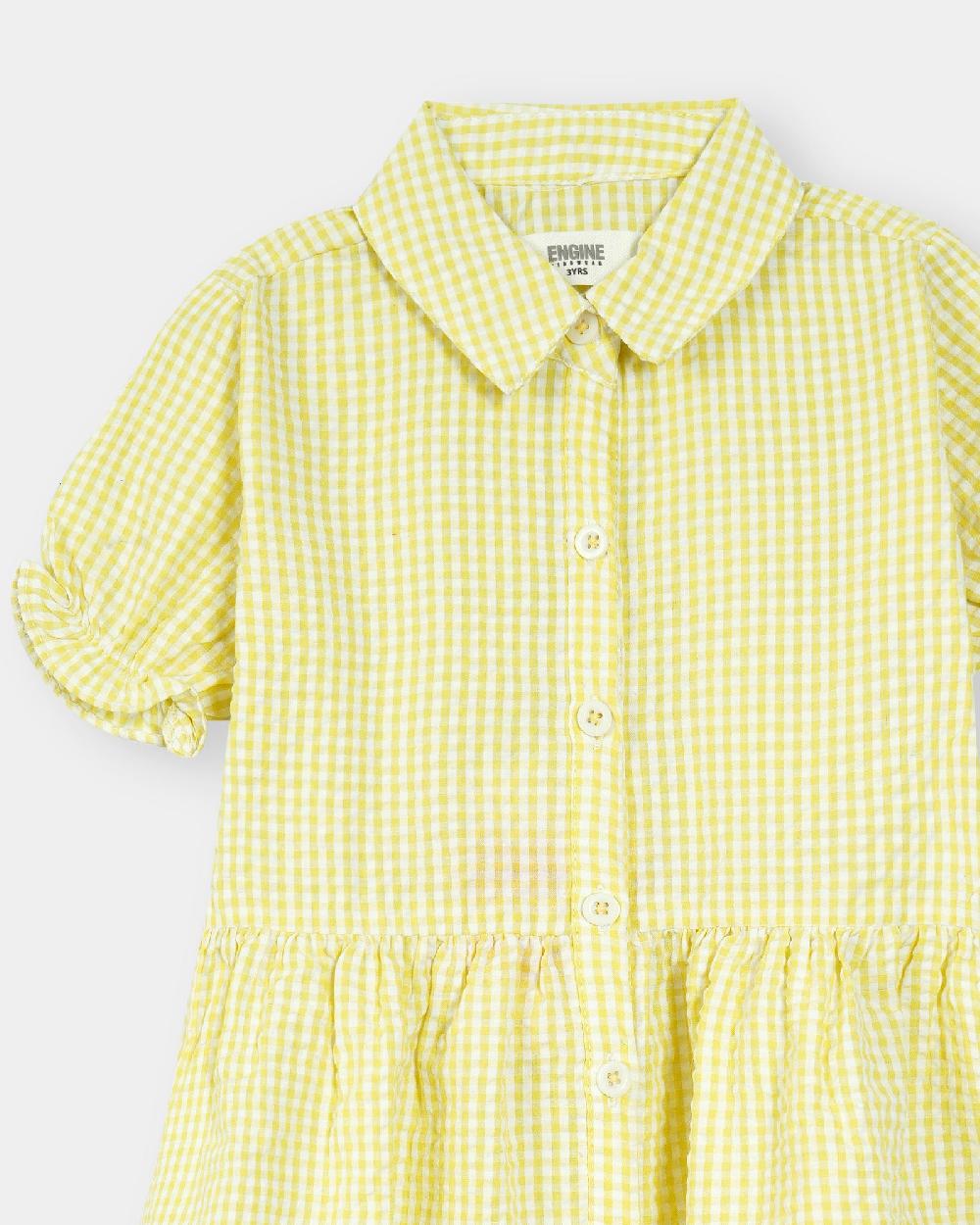 Engine Girls Dress TW5022-3YR-YEL