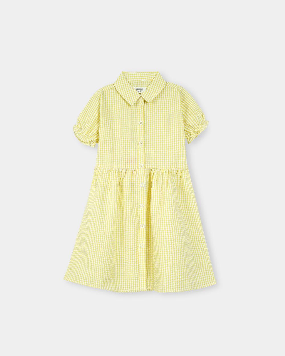 engine Girls Dress TW5022-3YR-YEL