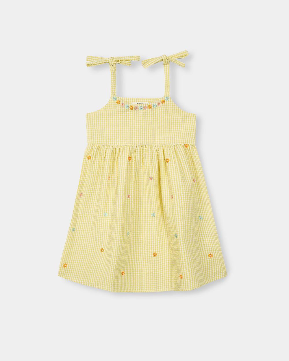 engine Girls Dress TW5024-2YR-YEL