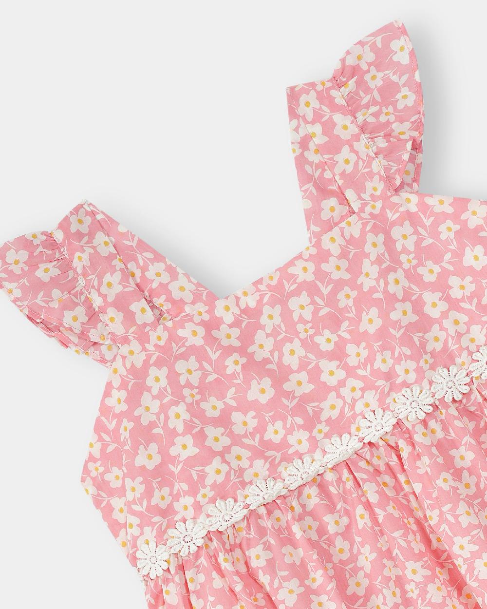 Engine Girls Dress TW5026-4YR-PNK