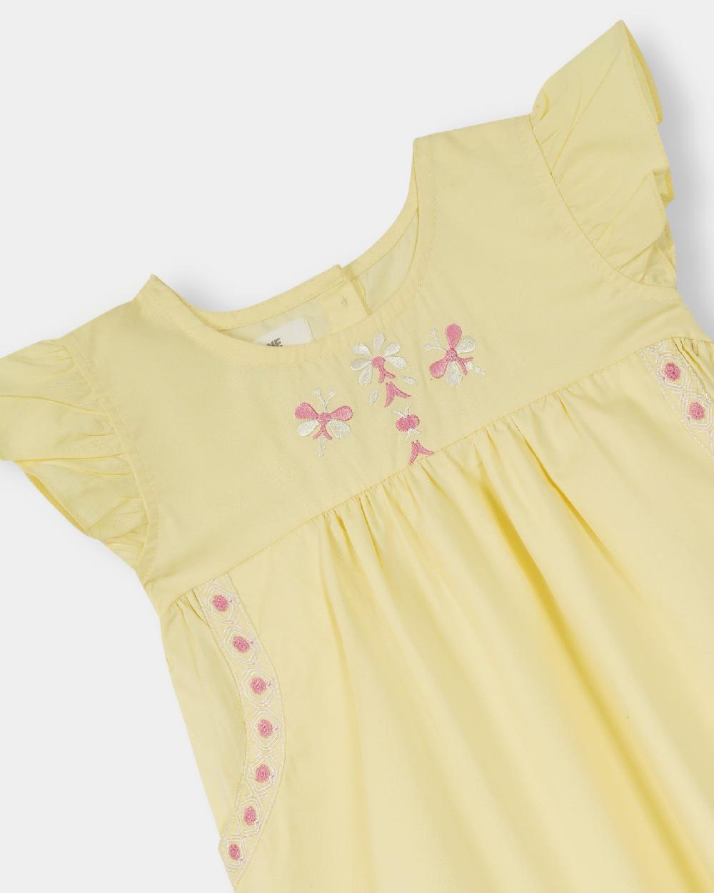 Engine Girls Dress TW5027-2YR-YEL