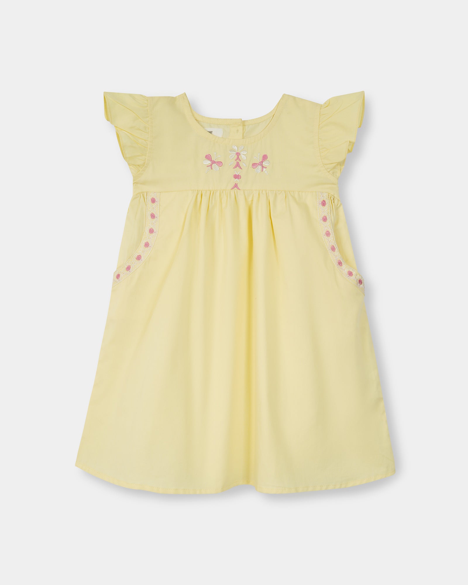 engine Girls Dress TW5027-2YR-YEL