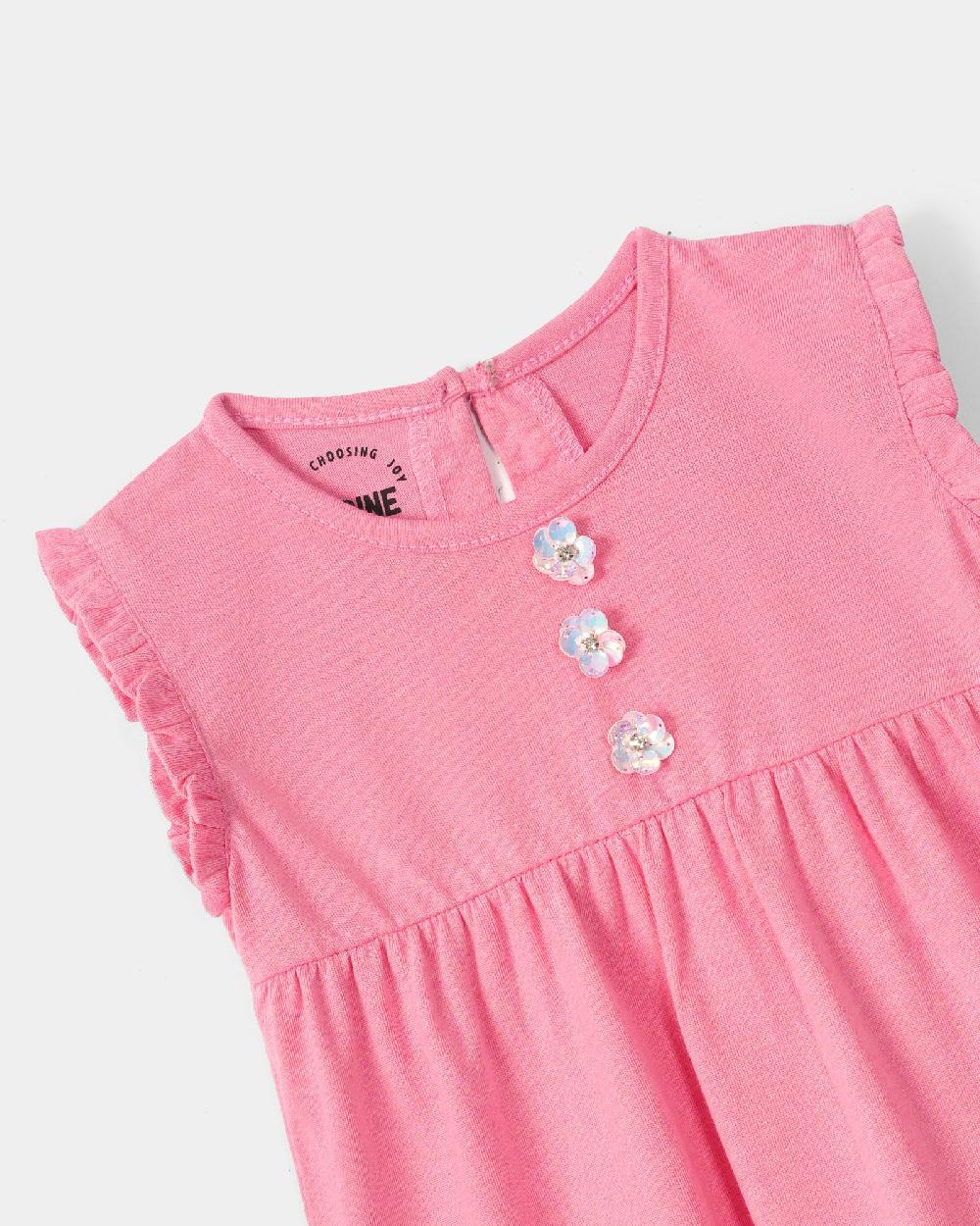 Engine Girls Dress VIT104-I02-PNK